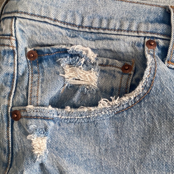 Abercrombie And Fich The 90s Baggy Shorts Low Rise Size 37/24 - Picture 5 of 10